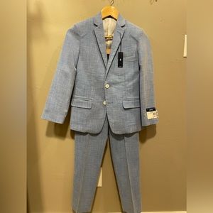 NWT Boys Sz 10 Blue Izod Suit
